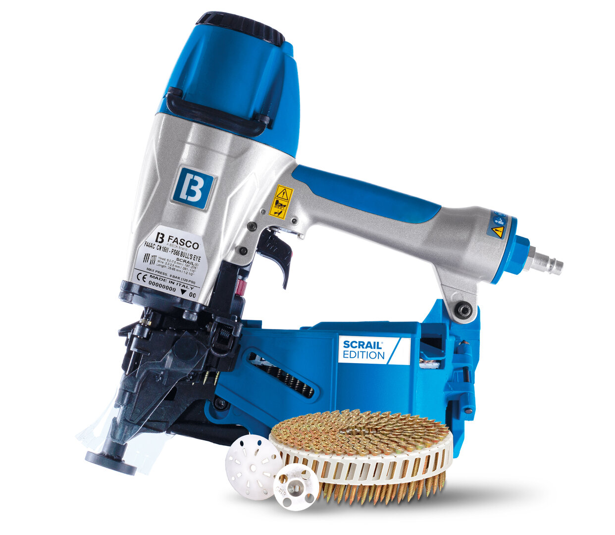 SCRAIL® Bulls Eye Washer 15° Coil | Beck Fastening